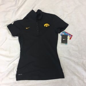 Iowa Hawkeyes Nike Dri-Fit Women’s Polo Shirt